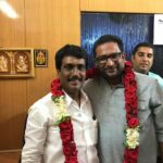 With Mysore's well known Politician SBM Manju