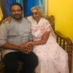 With the Legend Singer S. Janaki Amma at Ayur Matam