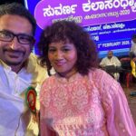 With a famous Singer Usha Kokila